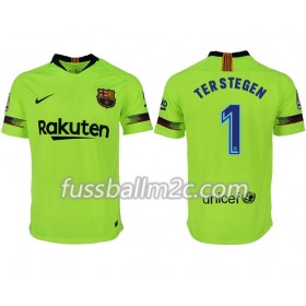 Fußballtrikots FC Barcelona TER STEGEN 1 Auswärts Trikotsatz 2018-2019